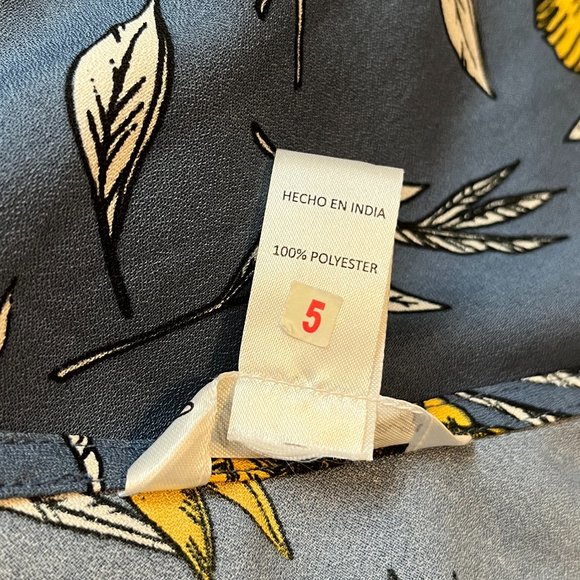 URBAN HERITAGE Dress Size Large Surplice Front V Neck Back Ruffle - Picture 9 of 16